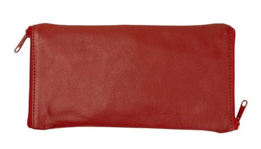 Franco Bonini Womens Double Side Spectacle Case With Rear Zip