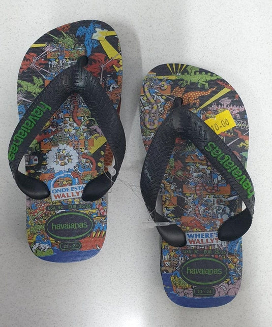 Havaianas Wally FC Thongs for Kids