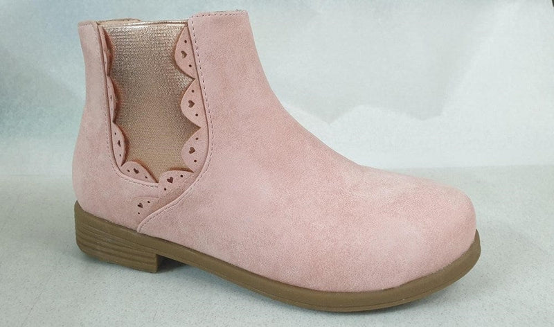 Load image into Gallery viewer, Grosby Bonnie Girls Rose Pink Shoes Size 1
