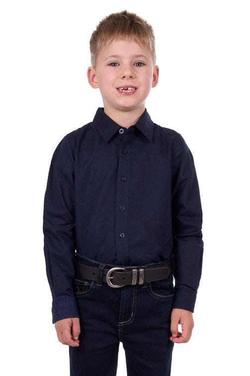 Thomas Cook Boys Tc Linen Long Sleeve Shirt