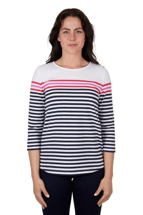 Thomas Cook Womens Sarah 3/4 Sleeve Tee