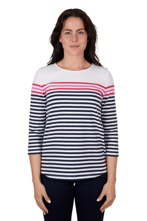 Load image into Gallery viewer, Thomas Cook Womens Sarah 3/4 Sleeve Tee
