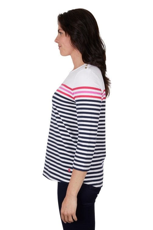 Load image into Gallery viewer, Thomas Cook Womens Sarah 3/4 Sleeve Tee
