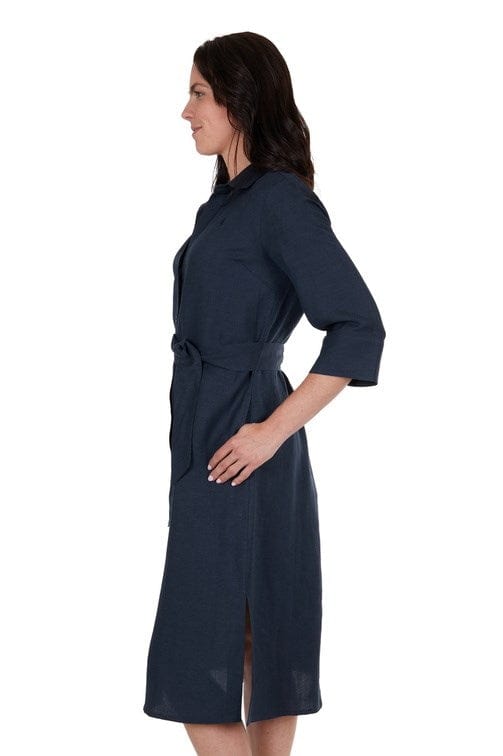 Load image into Gallery viewer, Thomas Cook Womens Halena Linen Shirt Dress
