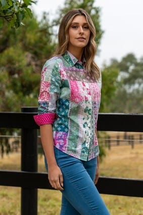 Load image into Gallery viewer, Thomas Cook Womens Kerry Long Sleeve Shirt
