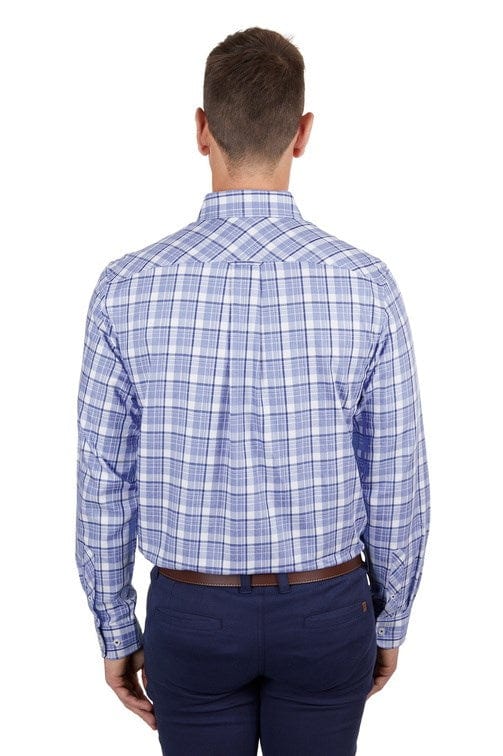 Load image into Gallery viewer, Thomas Cook Mens Boyd Check 1-Pocket Long Sleeve Shirt
