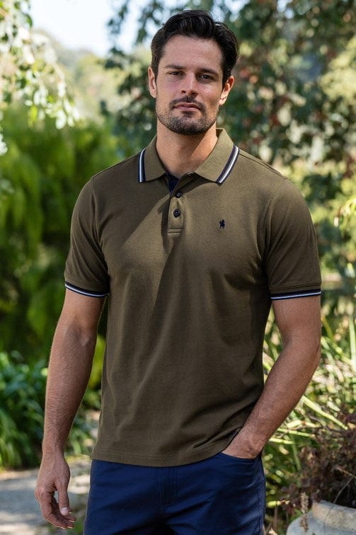 Load image into Gallery viewer, Thomas Cook Mens Logan Tailored Short Sleeve Polo
