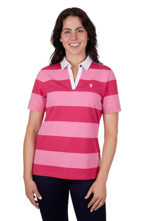 Load image into Gallery viewer, Thomas Cook Womens Bella Short Sleeve Polo
