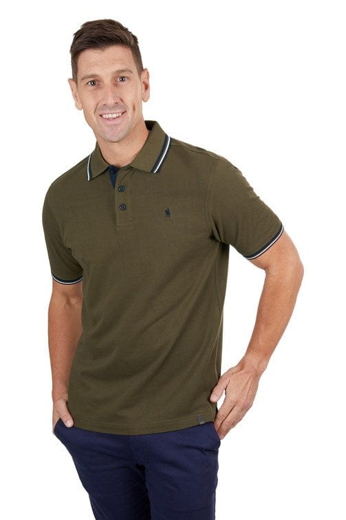 Load image into Gallery viewer, Thomas Cook Mens Logan Tailored Short Sleeve Polo
