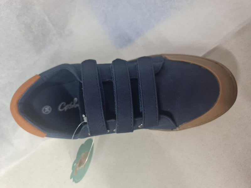 Load image into Gallery viewer, Grosby Gil Kids Navy Shoes
