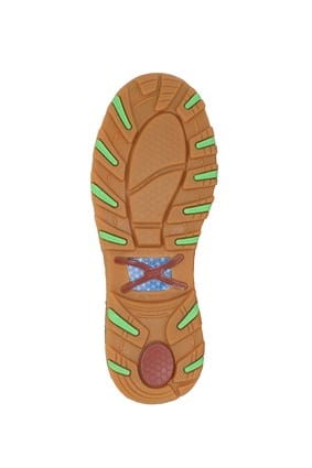 Twisted X Womens Sunflower Cell Slip-On