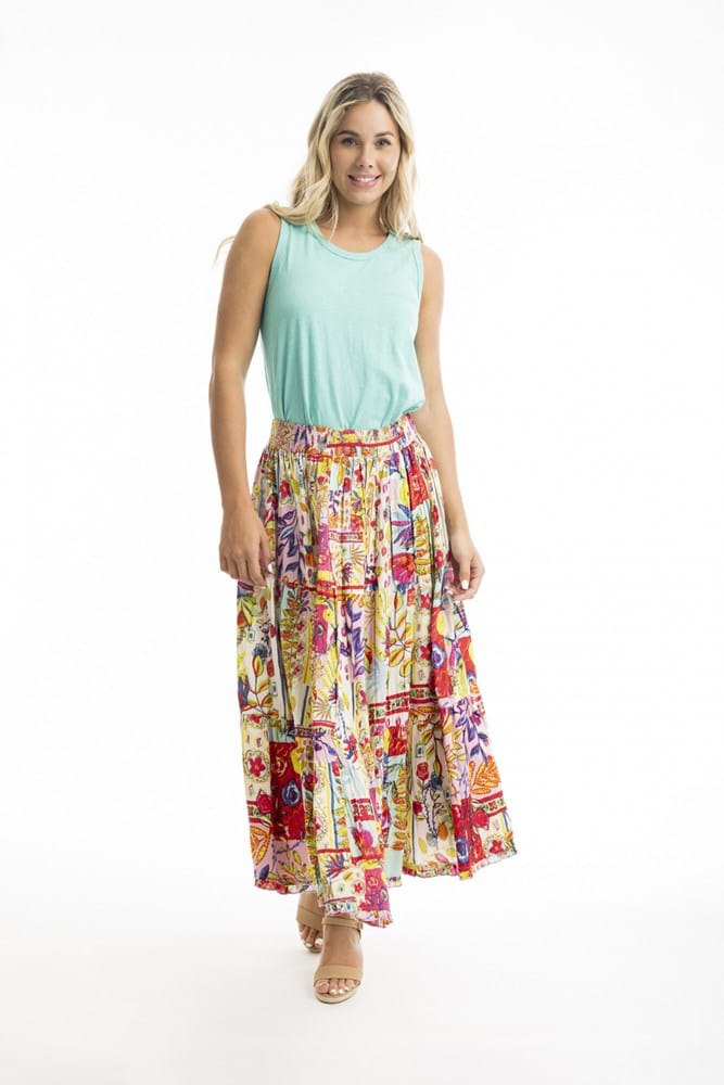 Load image into Gallery viewer, Orientique Womens Maitra Skirt
