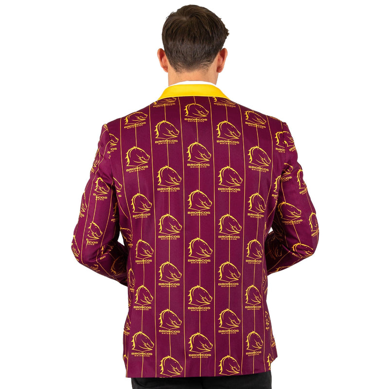 Load image into Gallery viewer, NRL &#39;Front Bar&#39; Sports Jacket - Broncos
