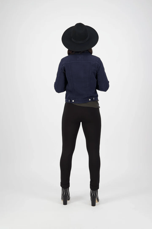 Vassali Rider Knit Jacket - Carbon