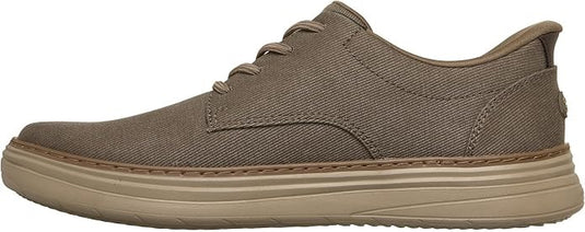 Skechers Mens Hyland-Justino Shoe - Dark Taupe