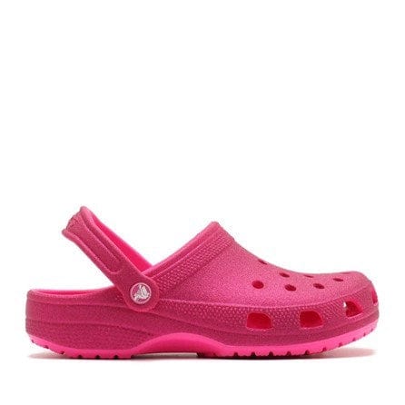 Crocs Classic Glitter Clog - Pink Crush