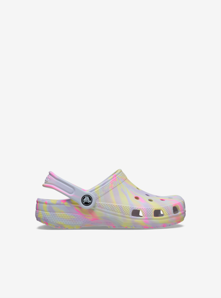 Crocs Toddlers Classic Marbled Clog -  Purple/Multi