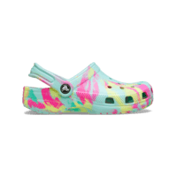 Crocs Kids Classic Marbled Clog - Aquamarine