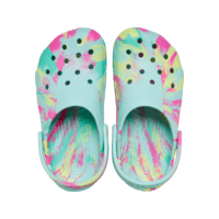 Crocs Kids Classic Marbled Clog - Aquamarine