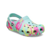 Crocs Toddlers Classic Marbled Clog - Aquamarine