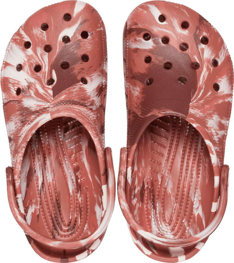 Load image into Gallery viewer, Crocs Classic Marbled Clog - Dark Clay/Multi
