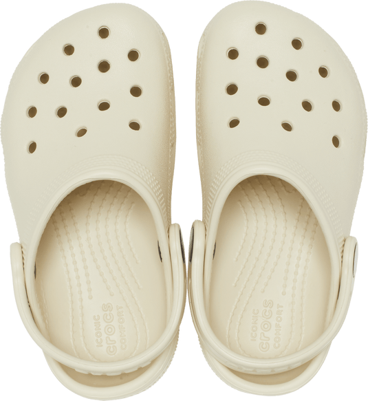 Crocs Toddlers Classic Clog - Bone