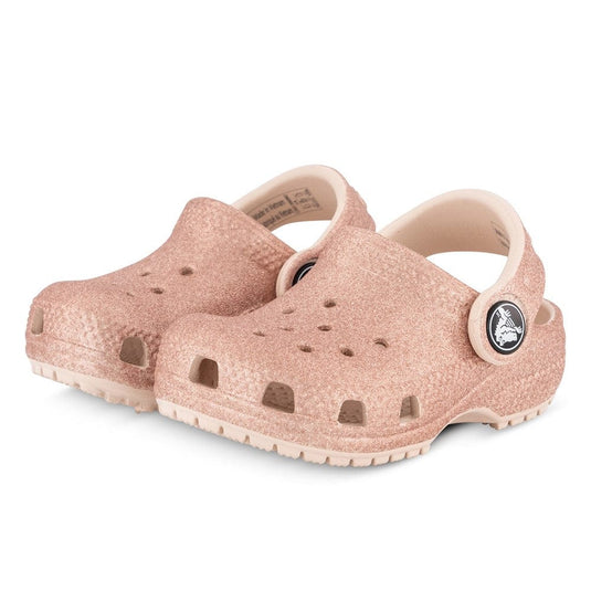 Crocs Toddlers Classic Clog - Quartz Glitter