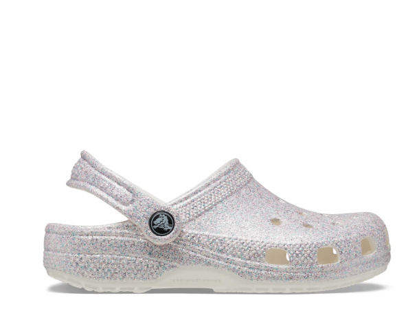 Crocs Toddler Classic Glitter Clog - Mystic Glitter