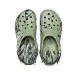 Load image into Gallery viewer, Crocs All-Terrain Clog - Marbled Moss/Multi
