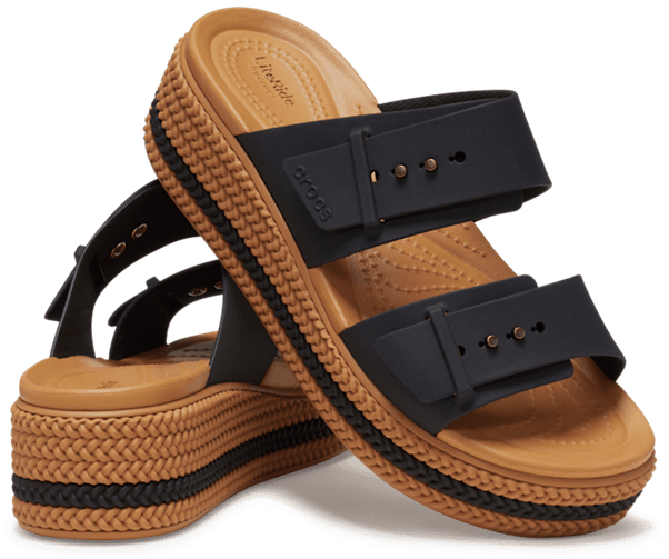 Load image into Gallery viewer, Crocs Womens Brooklyn Woven Buckle
