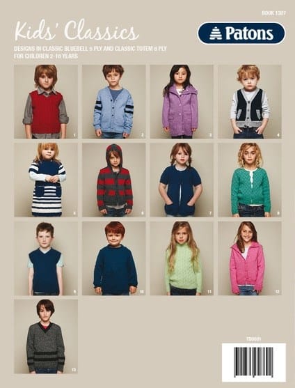 Load image into Gallery viewer, Patons Pattern Book - Kids Classics
