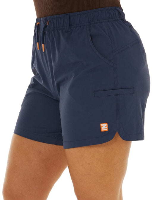 Zadie Womens Z-Lite Comfort with 4 Way Stretch Short - Navy