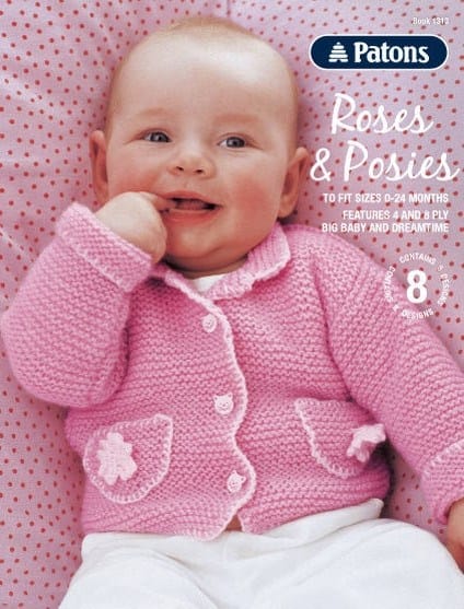 Patons Pattern Book - Roses and Posies