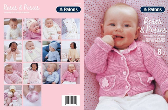 Patons Pattern Book - Roses and Posies