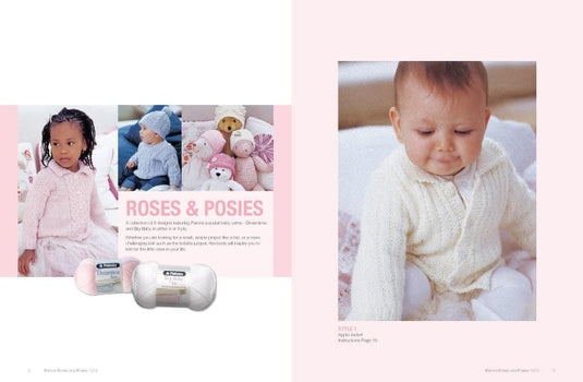 Patons Pattern Book - Roses and Posies