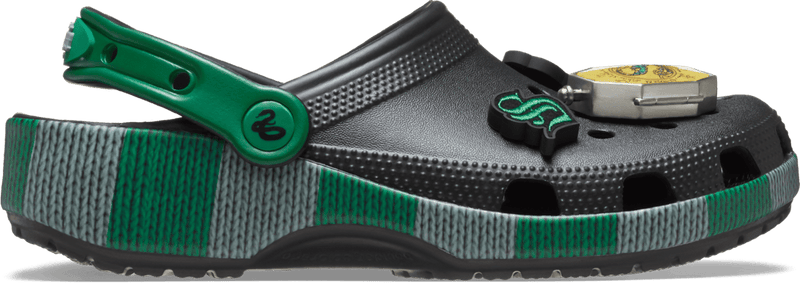 Load image into Gallery viewer, Crocs Kids Harry Potter Slytherin Classic Clog
