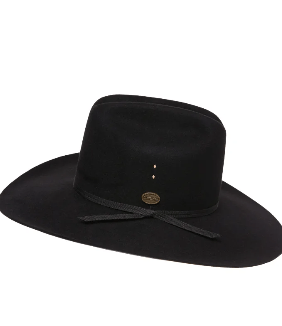 Statesman Hats Serpentine Beaver - Black