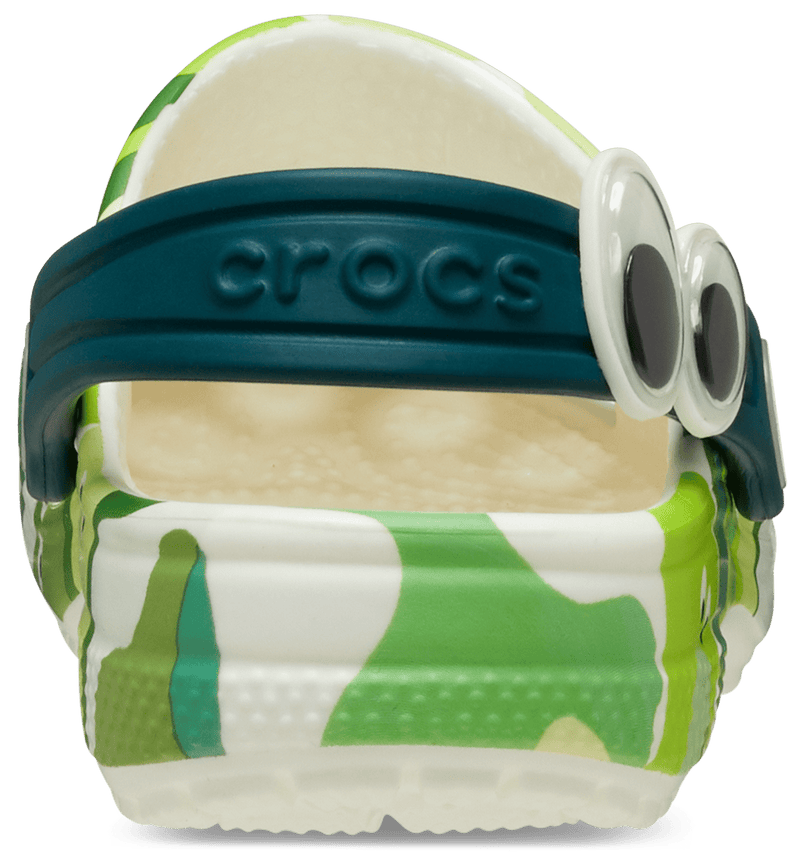 Load image into Gallery viewer, Crocs Classic Toddlers Glow Slime Monsters - Glow Green
