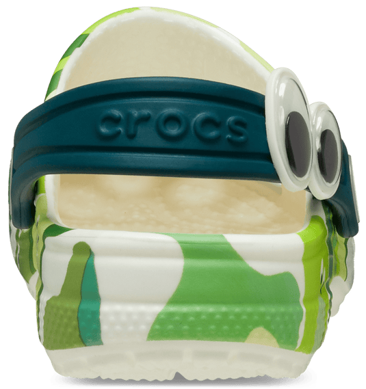 Crocs Classic Toddlers Glow Slime Monsters - Glow Green