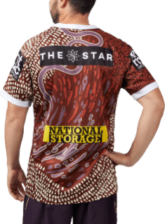 NRL Mens Brisbane Broncos Indigenous Jersey