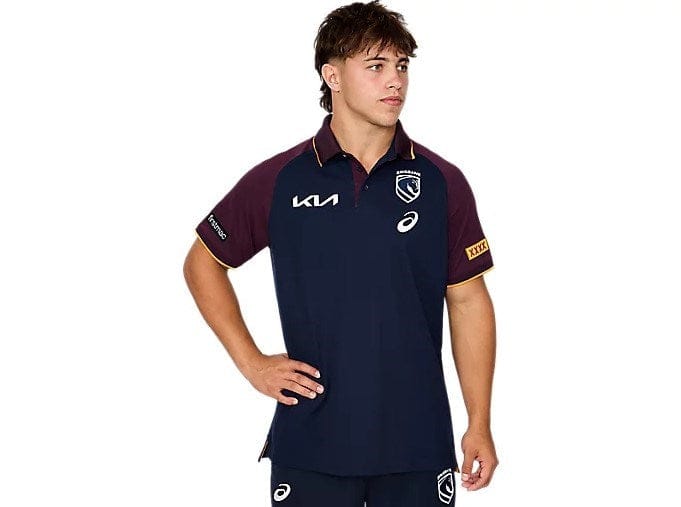 Asics 2026 Brisbane Broncos Team Polo