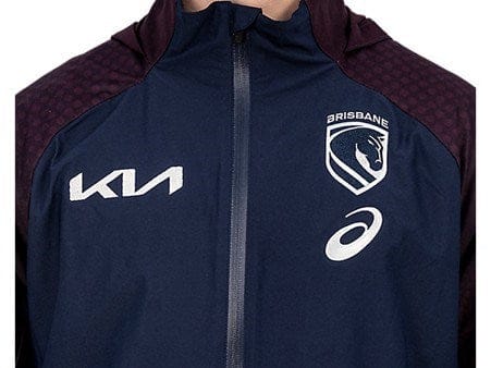 Asics Mens 2026 Brisbane Broncos Team Tech Jacket