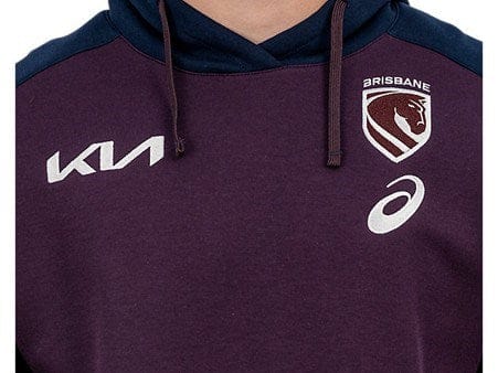 Asics Mens 2026 Brisbane Broncos Team Hoodie