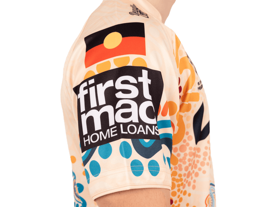 Asics Mens Brisbane Broncos Replica Indigenous Jersey
