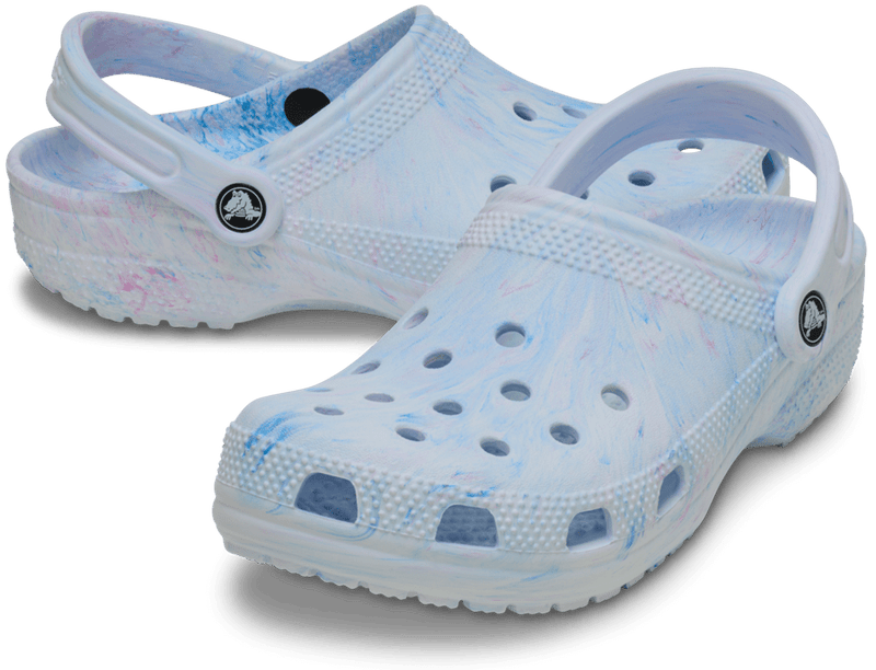 Load image into Gallery viewer, Crocs Classic Watercolour Marbled Clog - Oxygen Swirl
