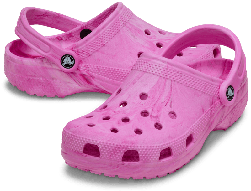 Load image into Gallery viewer, Crocs Classic Watercolour Marbled Clog - Pink Swirl
