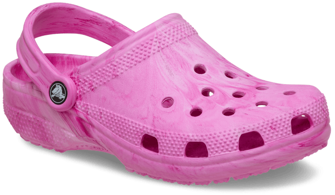 Crocs Classic Watercolour Marbled Clog - Pink Swirl