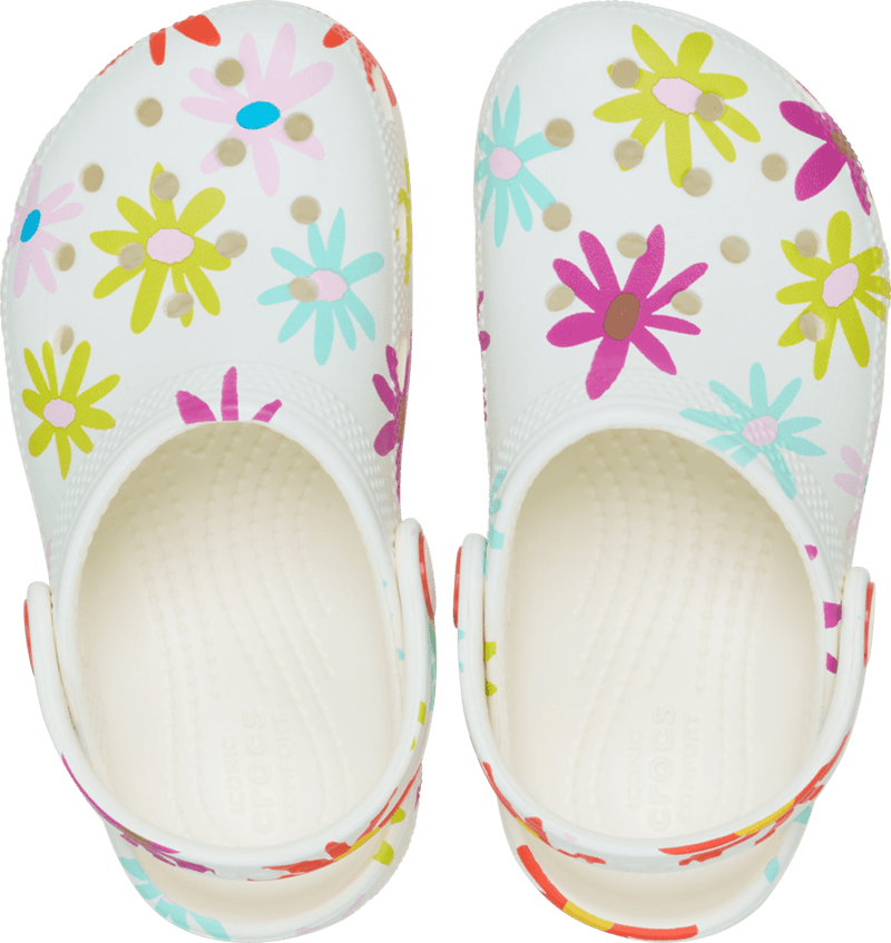 Load image into Gallery viewer, Crocs Toddlers Classic Crafted Daisy Clog
