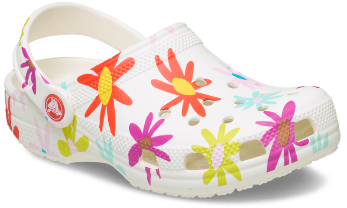 Crocs Toddlers Classic Crafted Daisy Clog