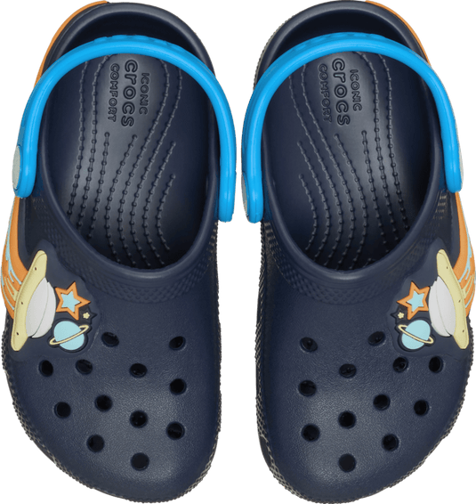 Crocs Toddler's Classic UFO Lights Clog